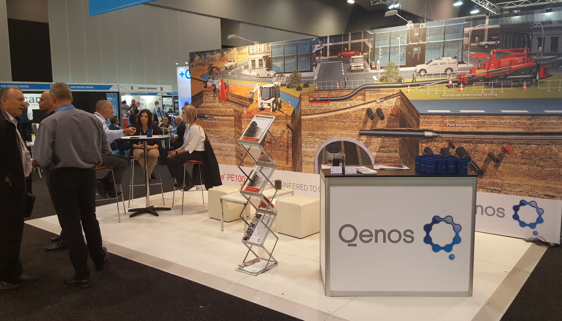 The Qenos exhibition at OzWater 2016